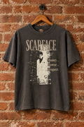 Vintage Y2K Scarface “Money Power Respect” Tony Montana T-Shirt – Size M