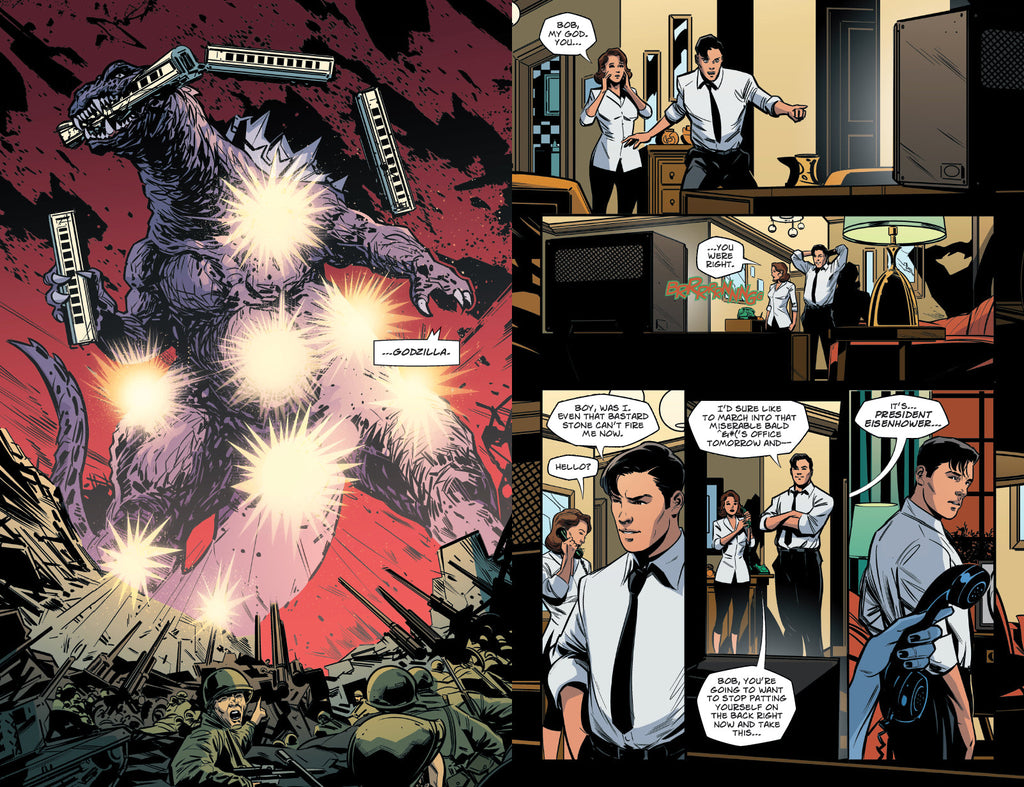 Godzilla: Here There Be Aliens - SIGNED
