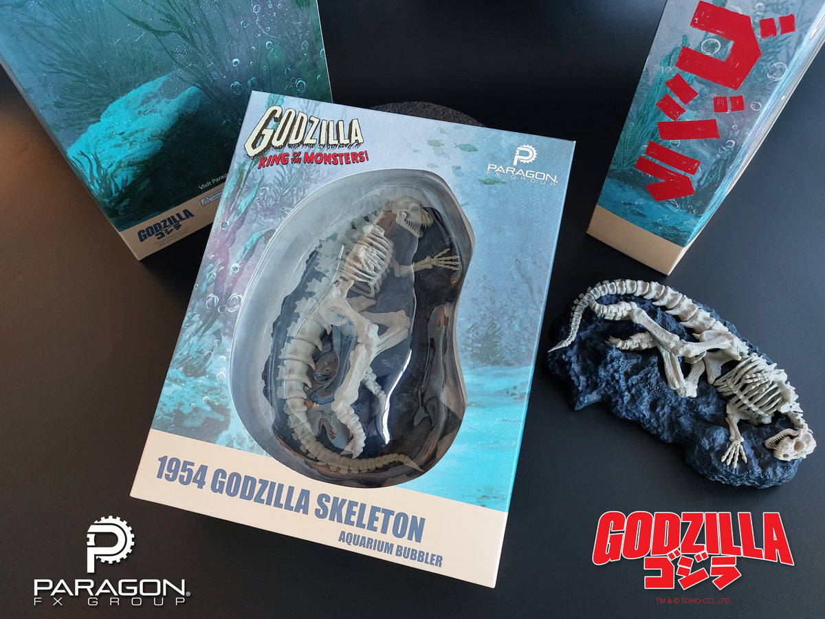 Godzilla Skeleton Aquarium Bubbler
