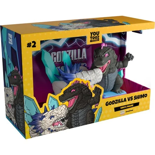 Youtooz Godzilla x Kong: The New Empire Collection Godzilla vs Shimo Vinyl Figure 2-Pack #2