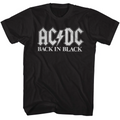 AC/DC Back in Black 2 Mens T-shirt Officially Licensed - Big & Tall