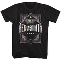 Aerosmith Box Logo Mens T-shirt Officially Licensed - Big & Tall