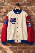 Vintage Headgear Atlanta Black Crackers NLBM Wool Varsity Jacket 4XL