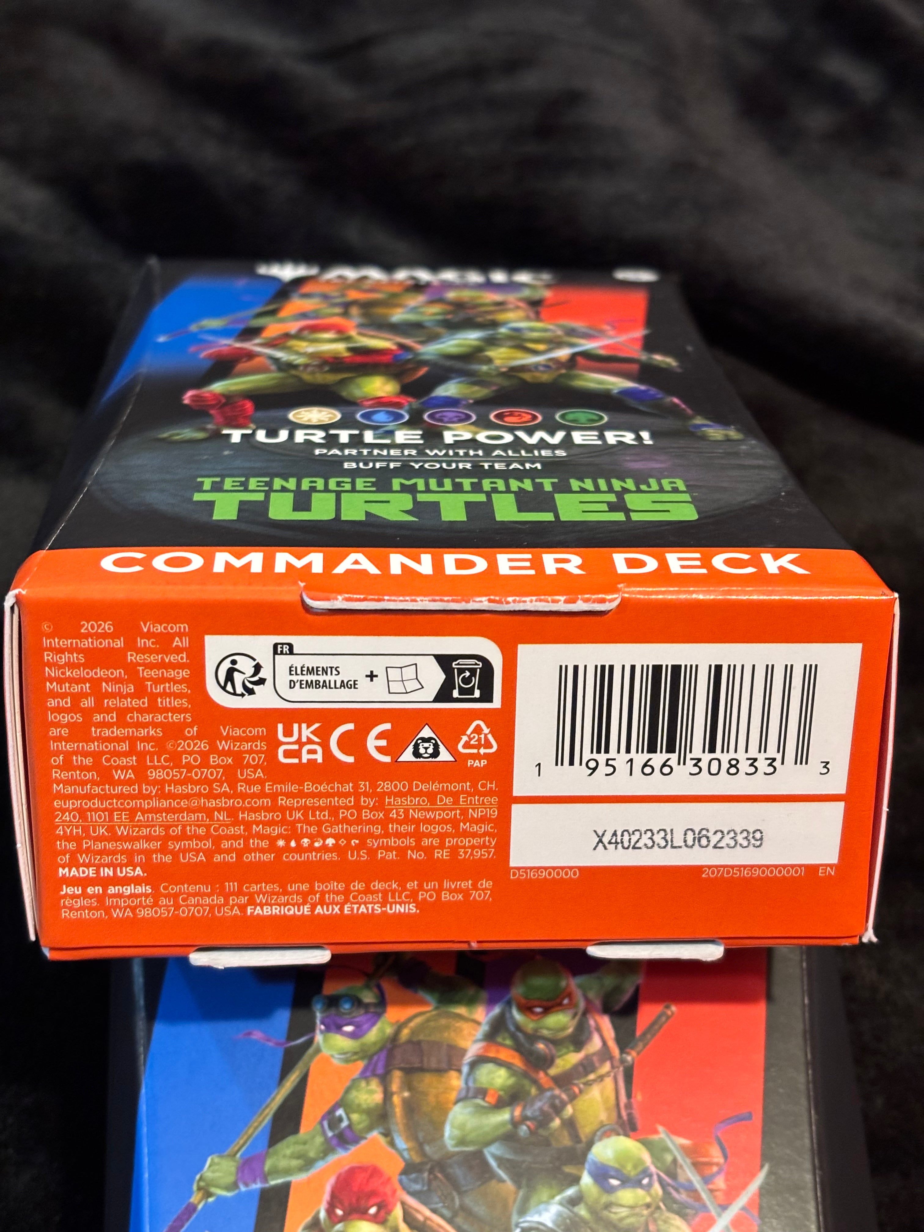 Magic: The Gathering × Teenage Mutant Ninja Turtles “Turtle Power!” Commander Deck
