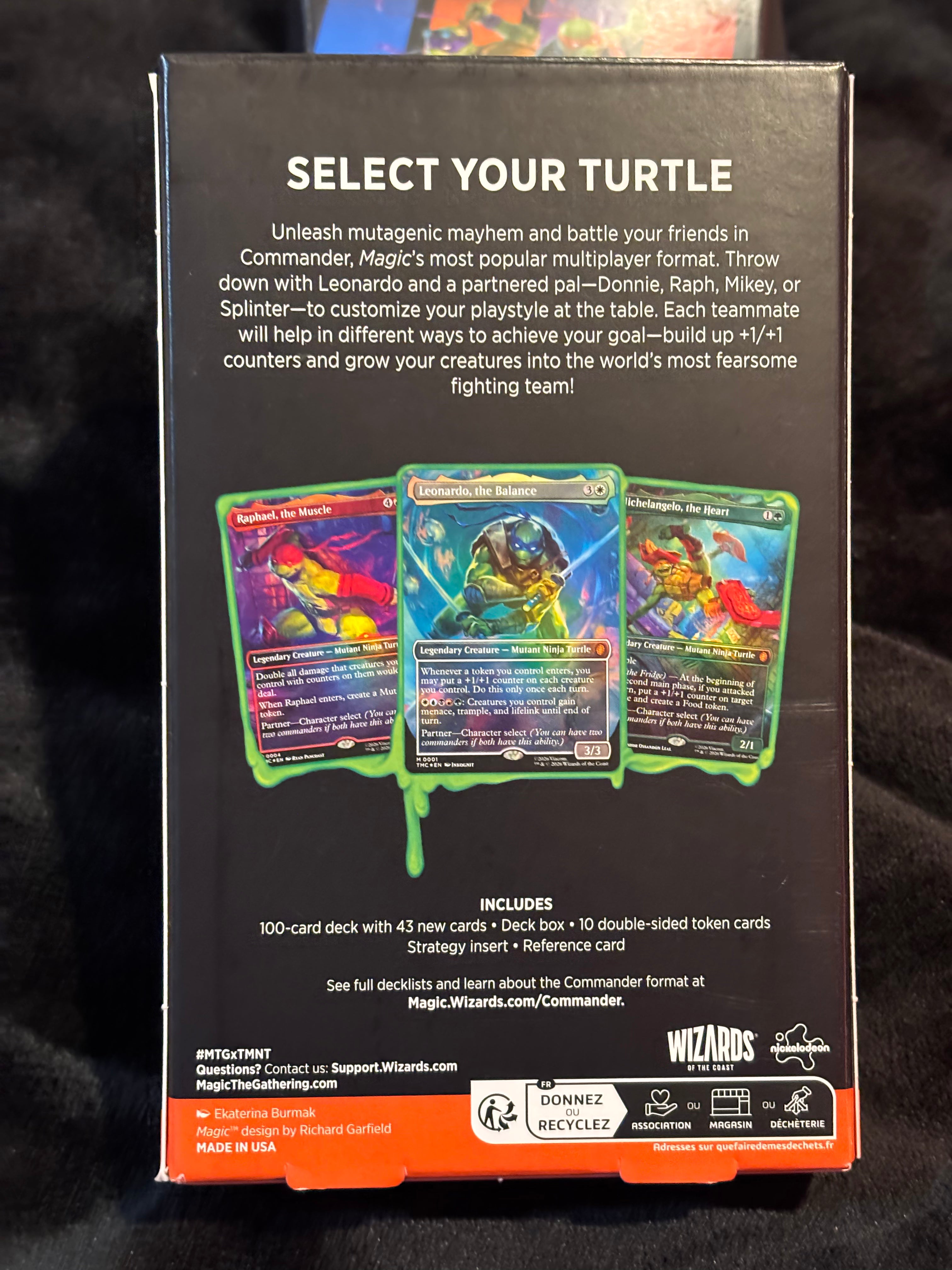 Magic: The Gathering × Teenage Mutant Ninja Turtles “Turtle Power!” Commander Deck