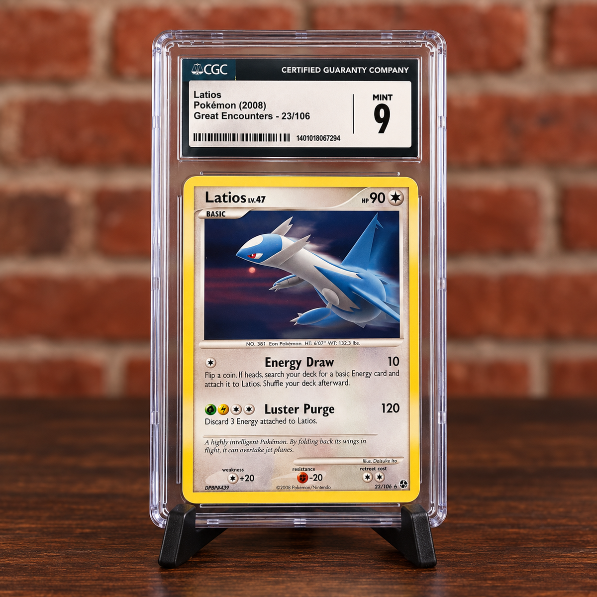 Pokémon TCG: Latios 23/106 CGC Mint 9