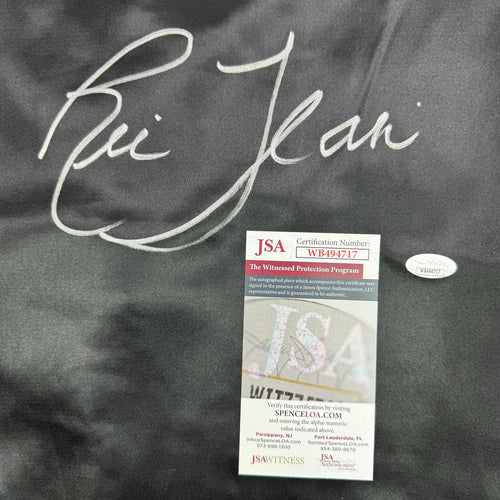 Autographed/Signed Ric Flair Nature Boy Black WWE Replica Wrestling Robe JSA COA #2