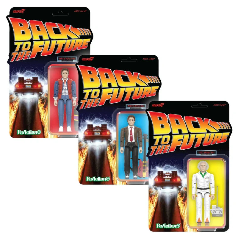 ReAction Back to the Future ReAction+ Wv1 Doc Brown '85 3¾-inch Retro Action Figure collectible figure — Mac's Retro Hub - photo 8