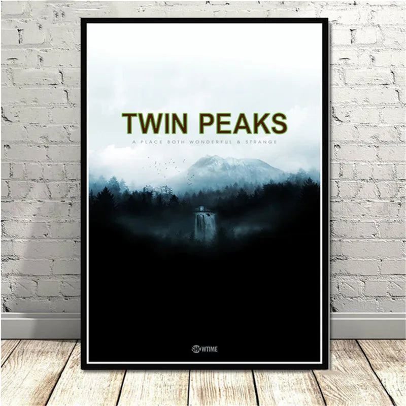 Twin Peaks TV Series Shows Classic Movie Anime Poster And Prints Canvas Painting Art Wall Pictures For Living — Mac's Retro Hub - photo 11