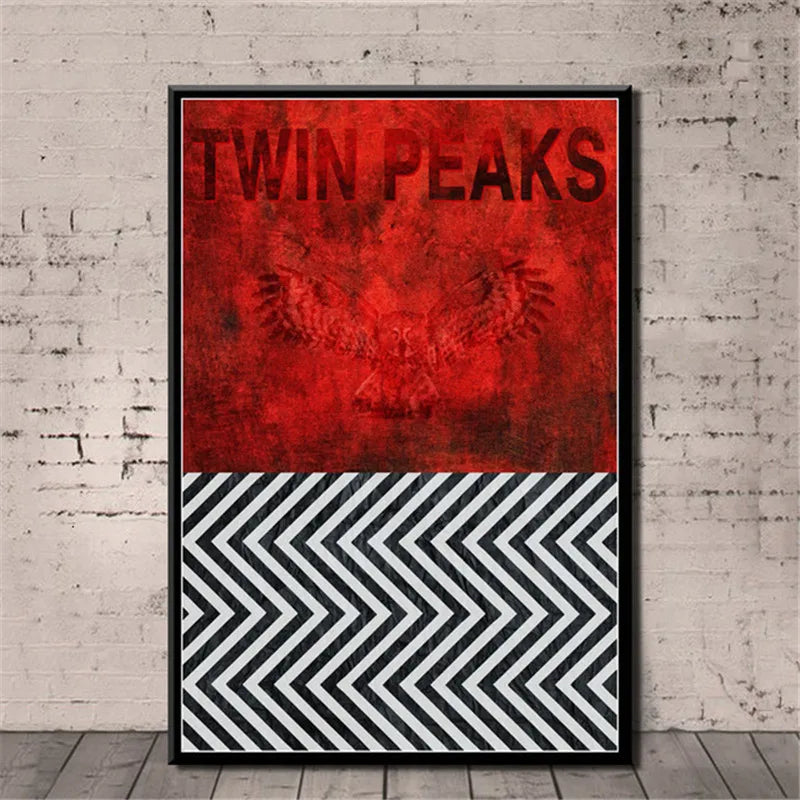 Twin Peaks TV Series Shows Classic Movie Anime Poster And Prints Canvas Painting Art Wall Pictures For Living — Mac's Retro Hub - photo 6