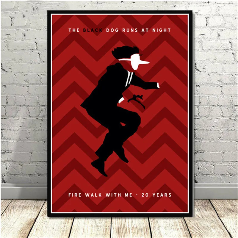 Twin Peaks TV Series Shows Classic Movie Anime Poster And Prints Canvas Painting Art Wall Pictures For Living — Mac's Retro Hub - photo 19