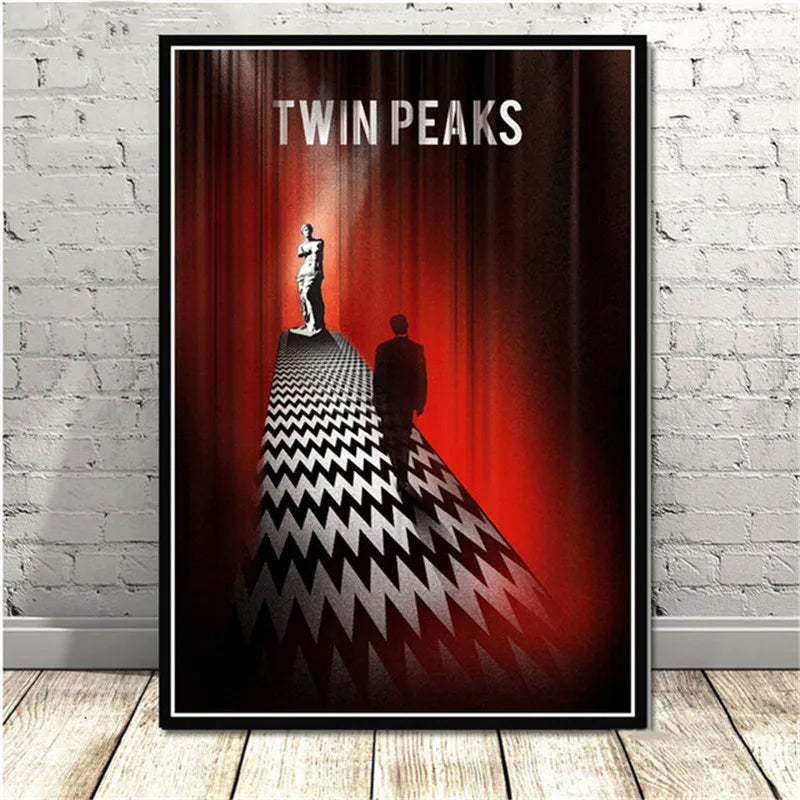 Twin Peaks TV Series Shows Classic Movie Anime Poster And Prints Canvas Painting Art Wall Pictures For Living — Mac's Retro Hub - photo 12