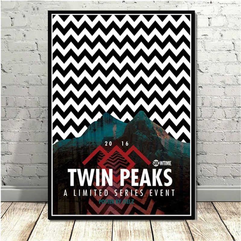 Twin Peaks TV Series Shows Classic Movie Anime Poster And Prints Canvas Painting Art Wall Pictures For Living — Mac's Retro Hub - photo 13