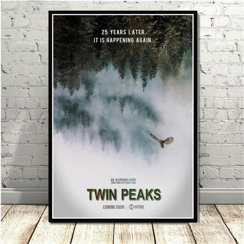 Twin Peaks TV Series Shows Classic Movie Anime Poster And Prints Canvas Painting Art Wall Pictures For Living — Mac's Retro Hub - photo 22