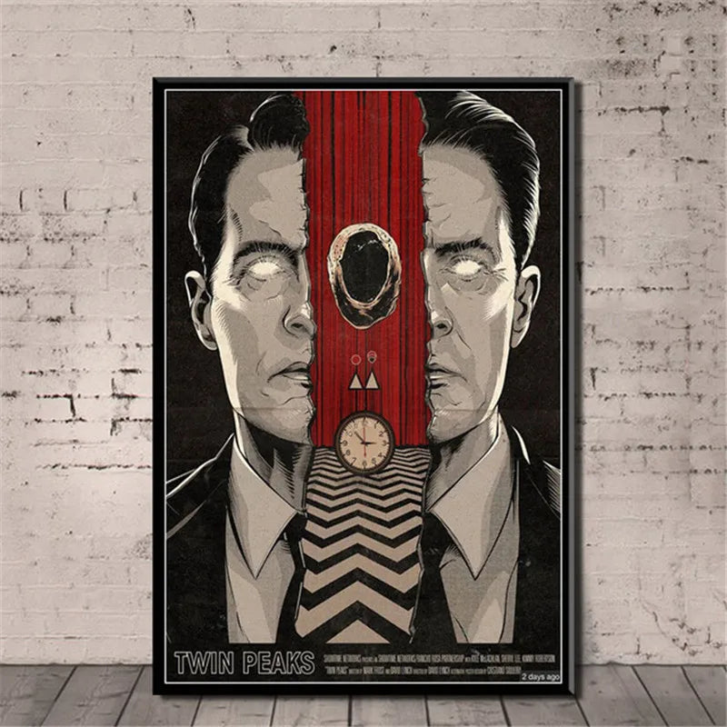 Twin Peaks TV Series Shows Classic Movie Anime Poster And Prints Canvas Painting Art Wall Pictures For Living — Mac's Retro Hub - photo 17