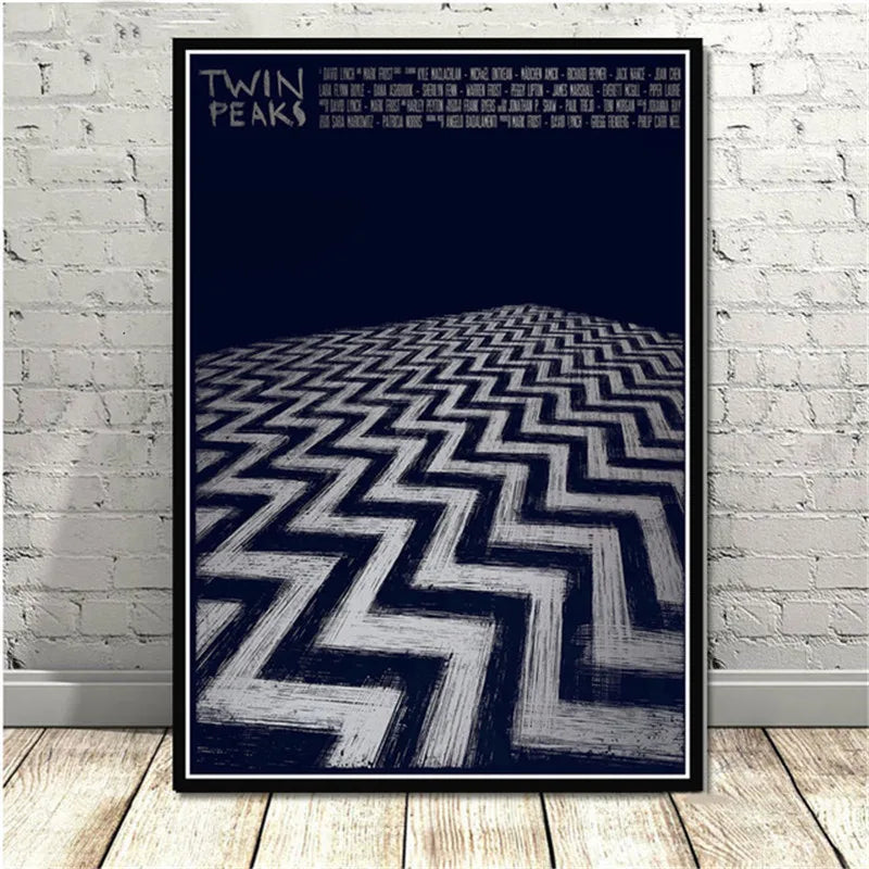 Twin Peaks TV Series Shows Classic Movie Anime Poster And Prints Canvas Painting Art Wall Pictures For Living — Mac's Retro Hub - photo 16