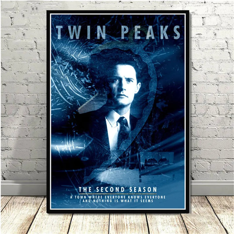 Twin Peaks TV Series Shows Classic Movie Anime Poster And Prints Canvas Painting Art Wall Pictures For Living — Mac's Retro Hub - photo 21