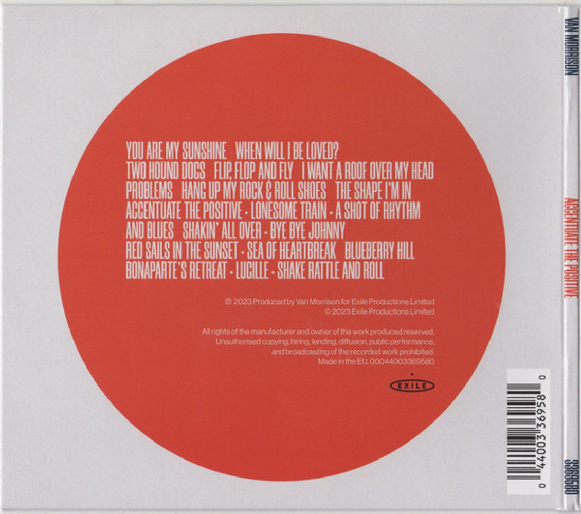 Van Morrison – Accentuate The Positive (CD)