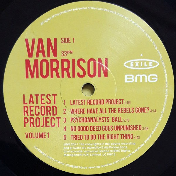 Van Morrison – Latest Record Project Volume 1 (3-LP Vinyl)