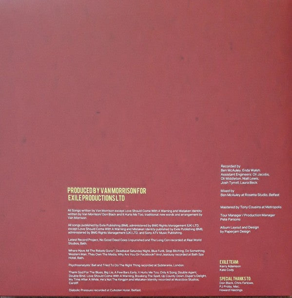 Van Morrison – Latest Record Project Volume 1 (3-LP Vinyl)