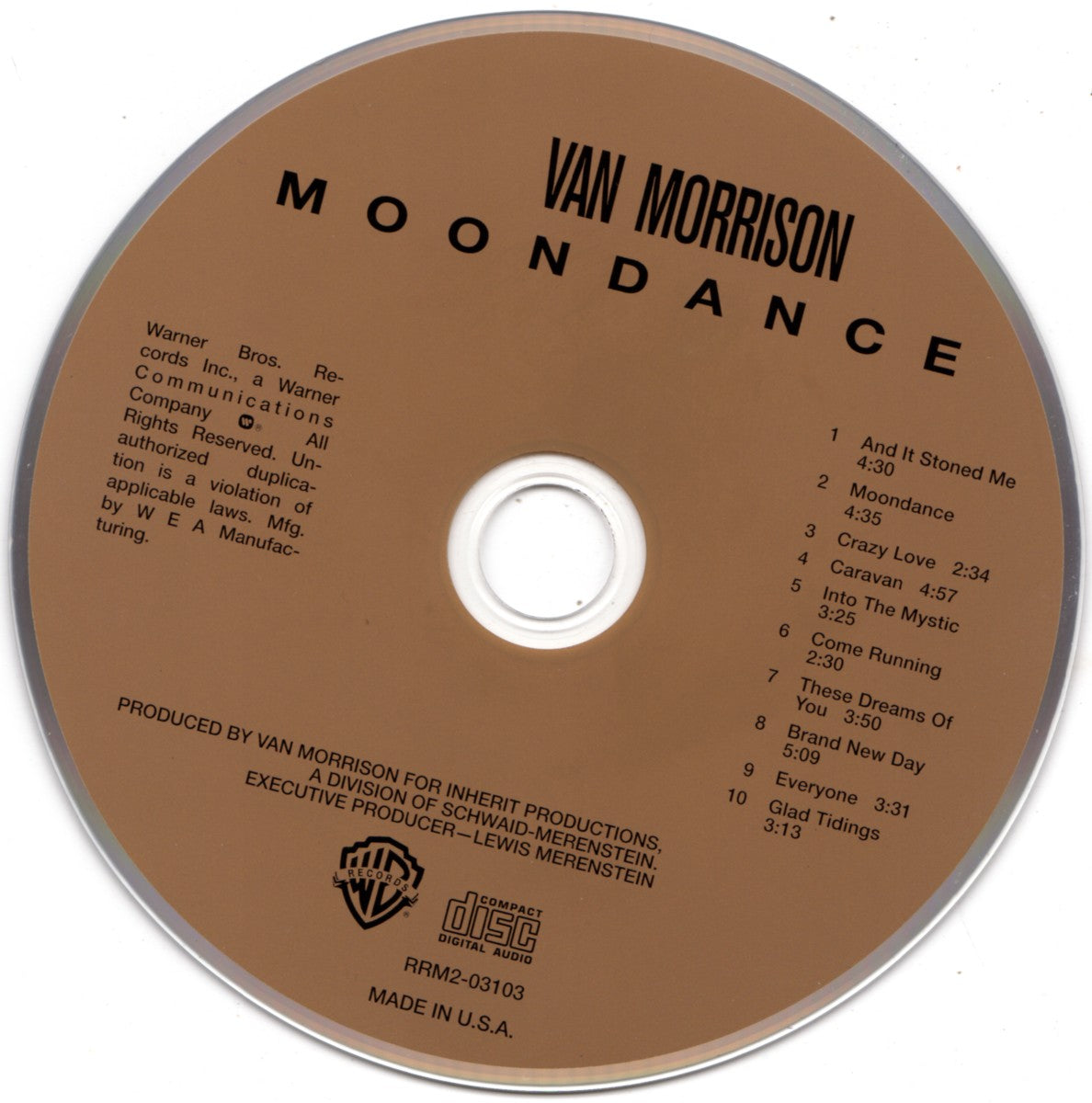 Van Morrison – Moondance (CD)