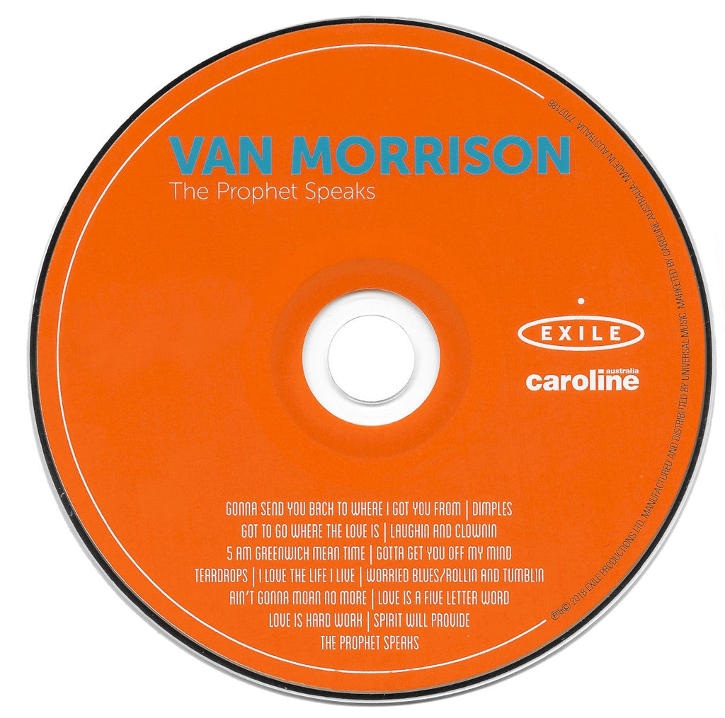 Van Morrison – The Prophet Speaks (CD)