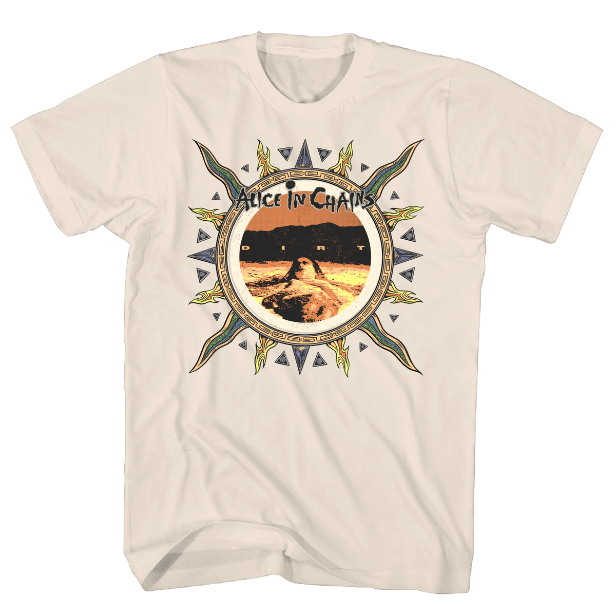 Alice in Chains Dirt Vintage Tee - Natural