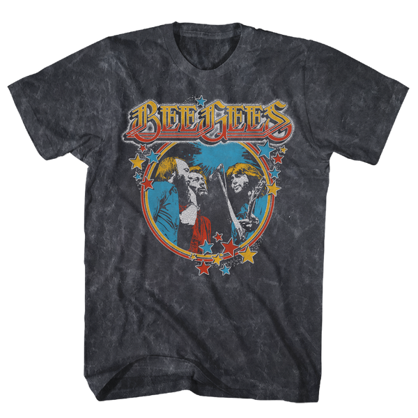 Bee Gees Star Vintage Mineral Wash Tee