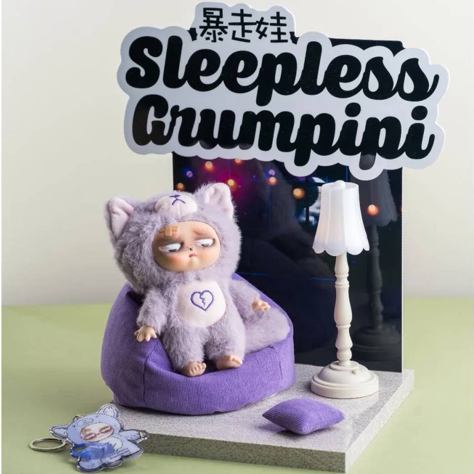 Miniature Sence - Grumpipi Sleepless Series Blind Box PDQ/6