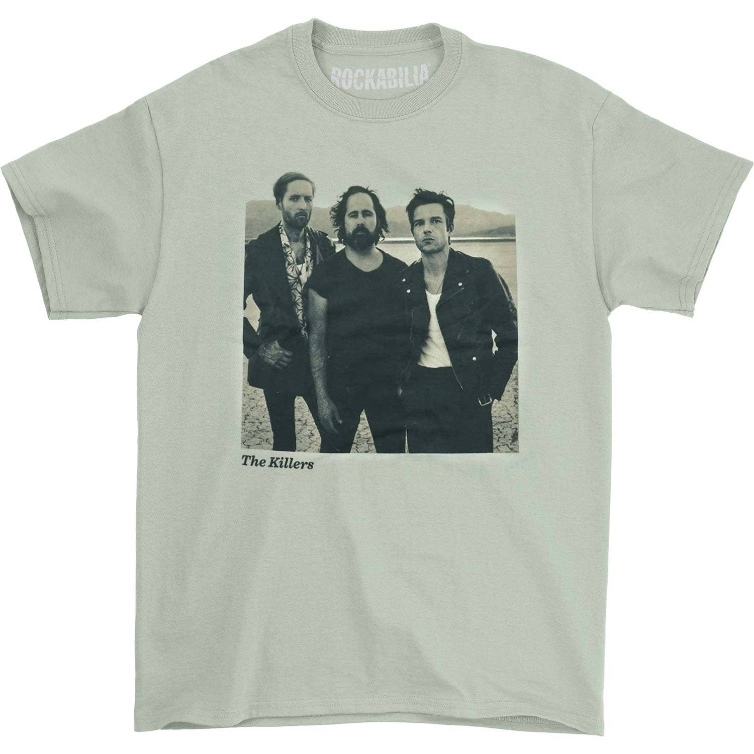 The Killers Band Photo Tee 2000s Indie Rock Rockabilia Natural Mens XL NEW