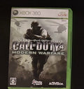 Call of Duty 4 Modern Warfare Japanese Xbox 360 game
