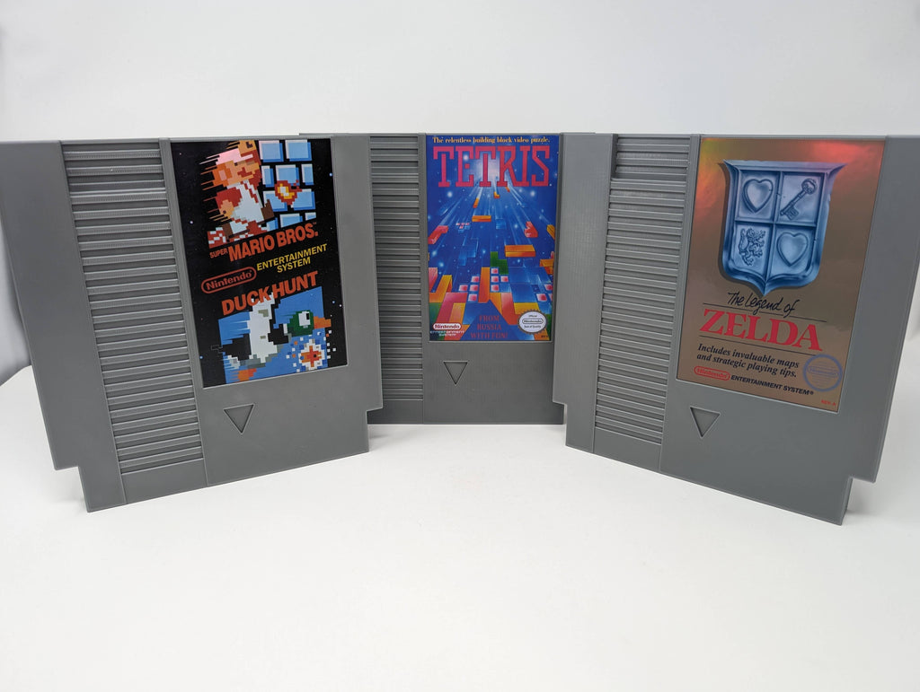 NES Game Cartridge Retro Wall Display