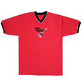 Rockabilia Premonition Soccer Jersey Style Music Merch Band Tee Mens XL NEW