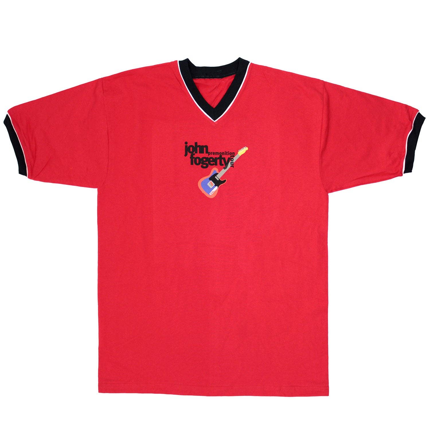 Rockabilia Premonition Soccer Jersey Style Music Merch Band Tee Mens XL NEW