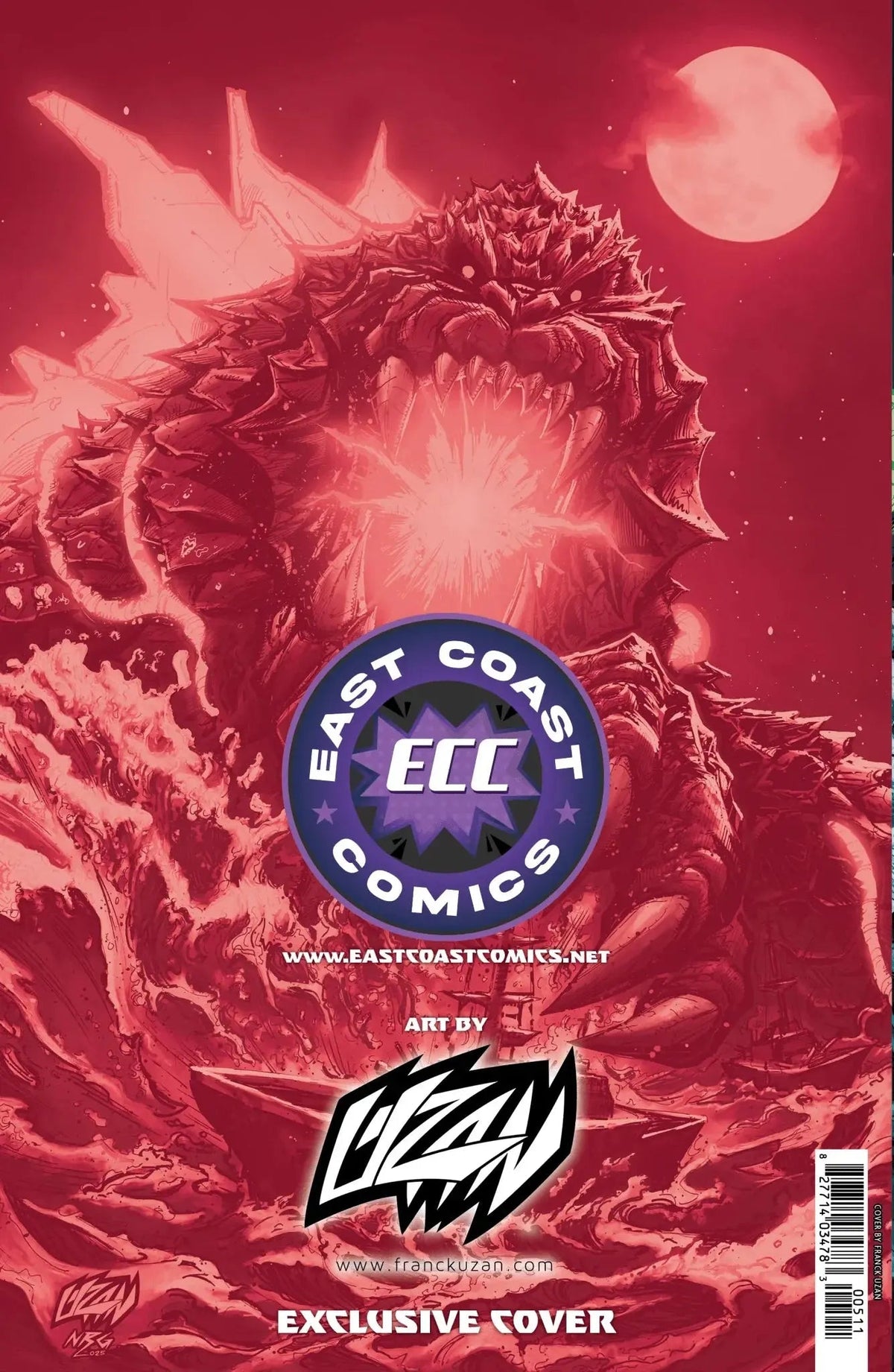 Godzilla [Kai-Sei Era] #1 - ECC Exclusive Franck Uzan Variant
