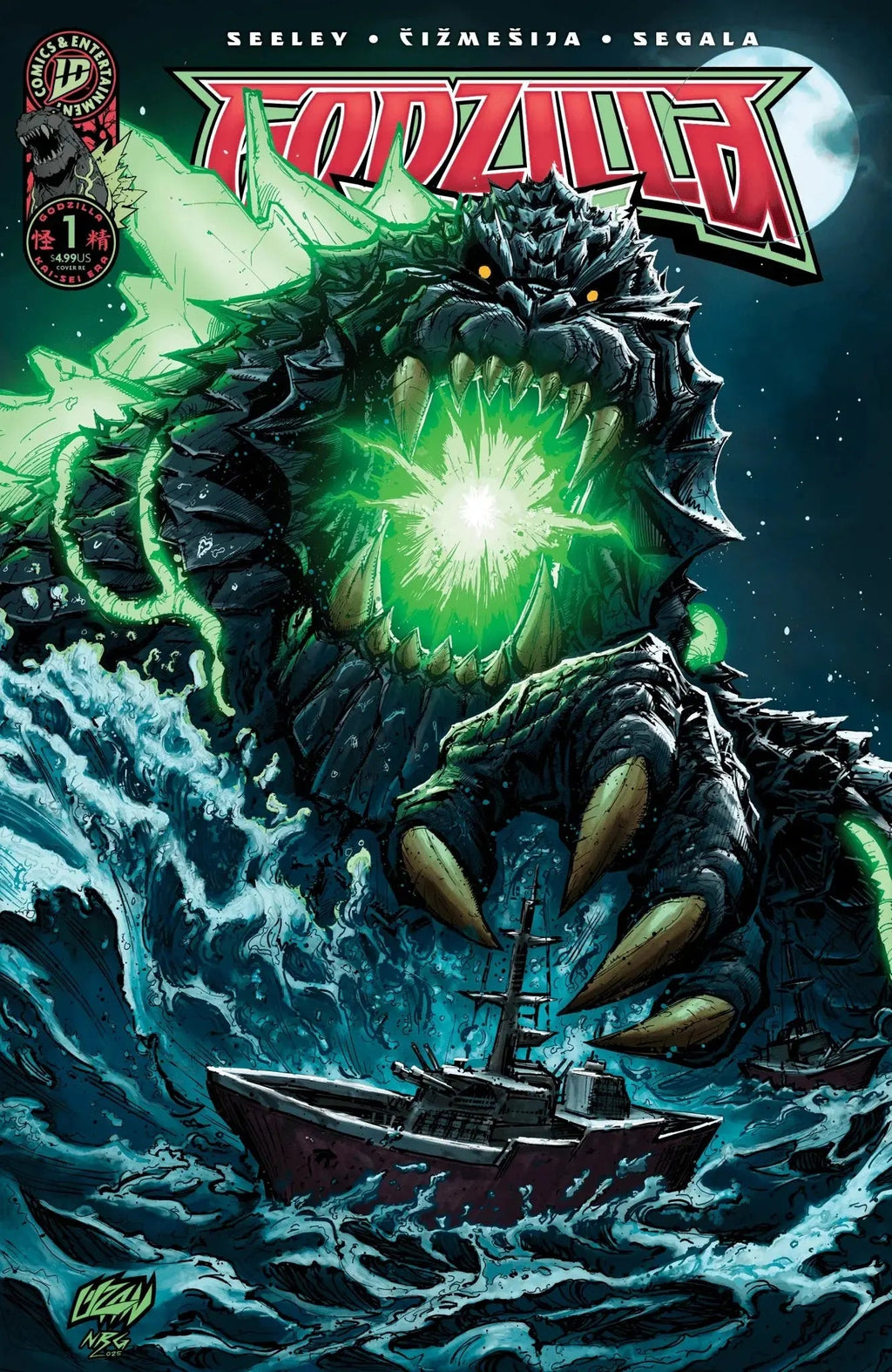 Godzilla [Kai-Sei Era] #1 - ECC Exclusive Franck Uzan Variant