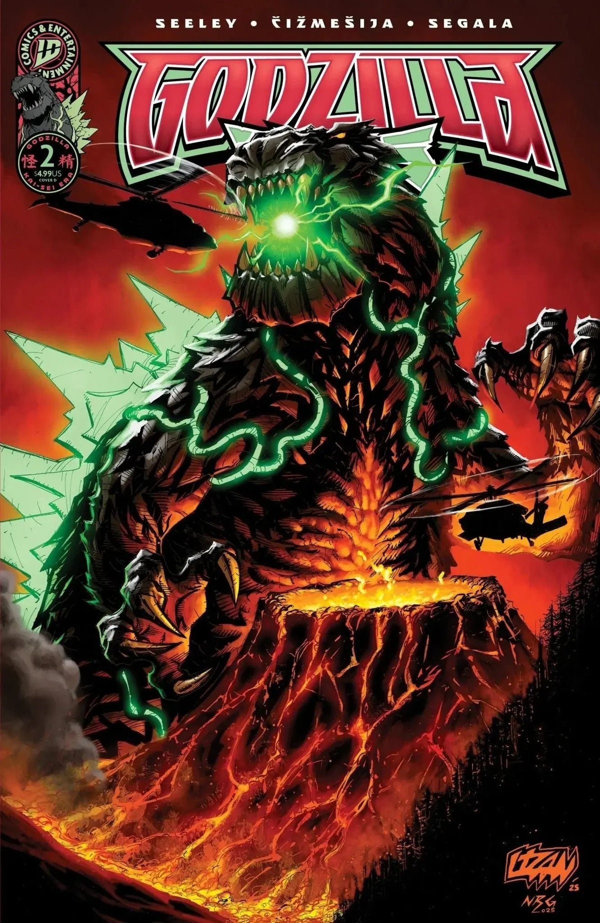 Godzilla [Kai-Sei Era] #2 - ECC Exclusive Franck Uzan Variant