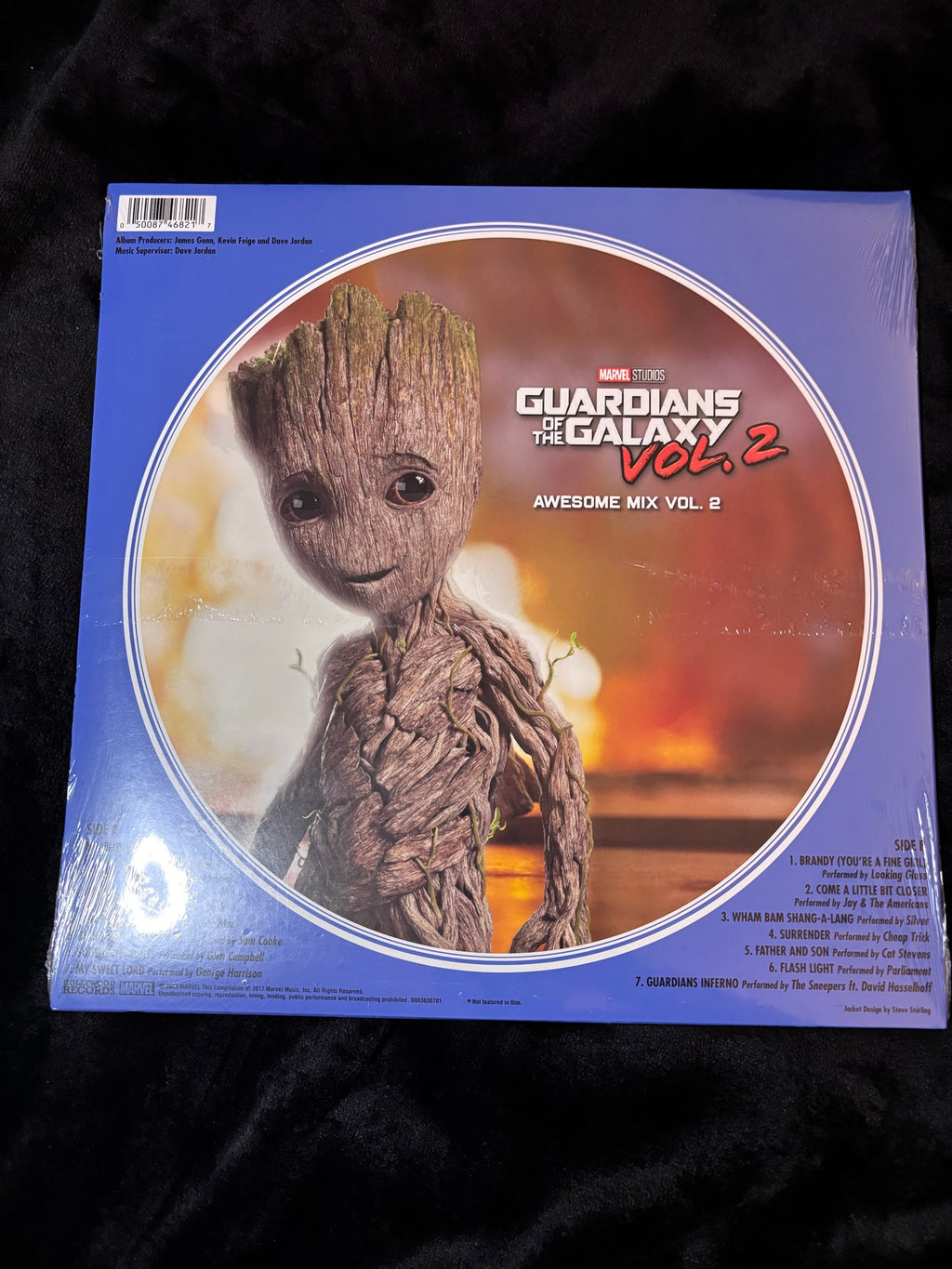 GOTG Vol 2 Picture Disc back