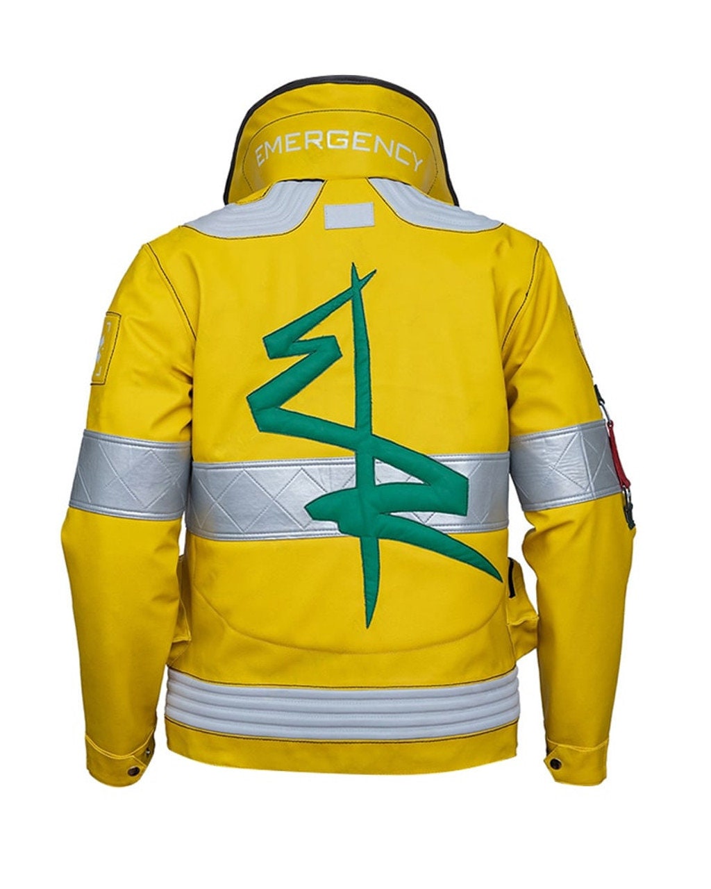 David Martinez Cyberpunk 2077 Jacket – LED & Vegan Leather — Mac's Retro Hub - photo 6