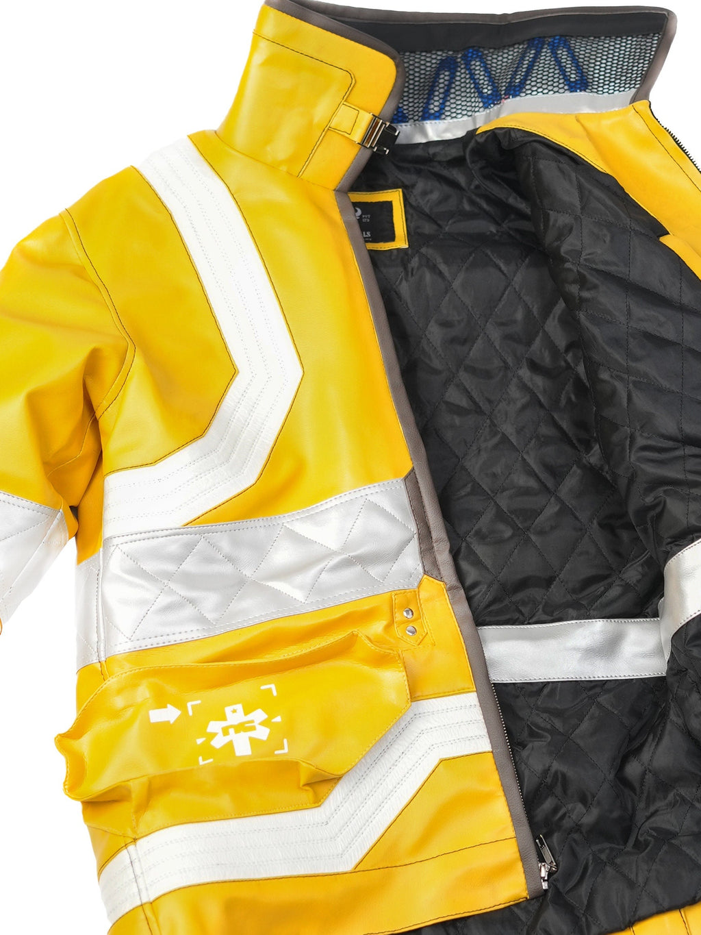David Martinez Cyberpunk 2077 Jacket – LED & Vegan Leather — Mac's Retro Hub - photo 8