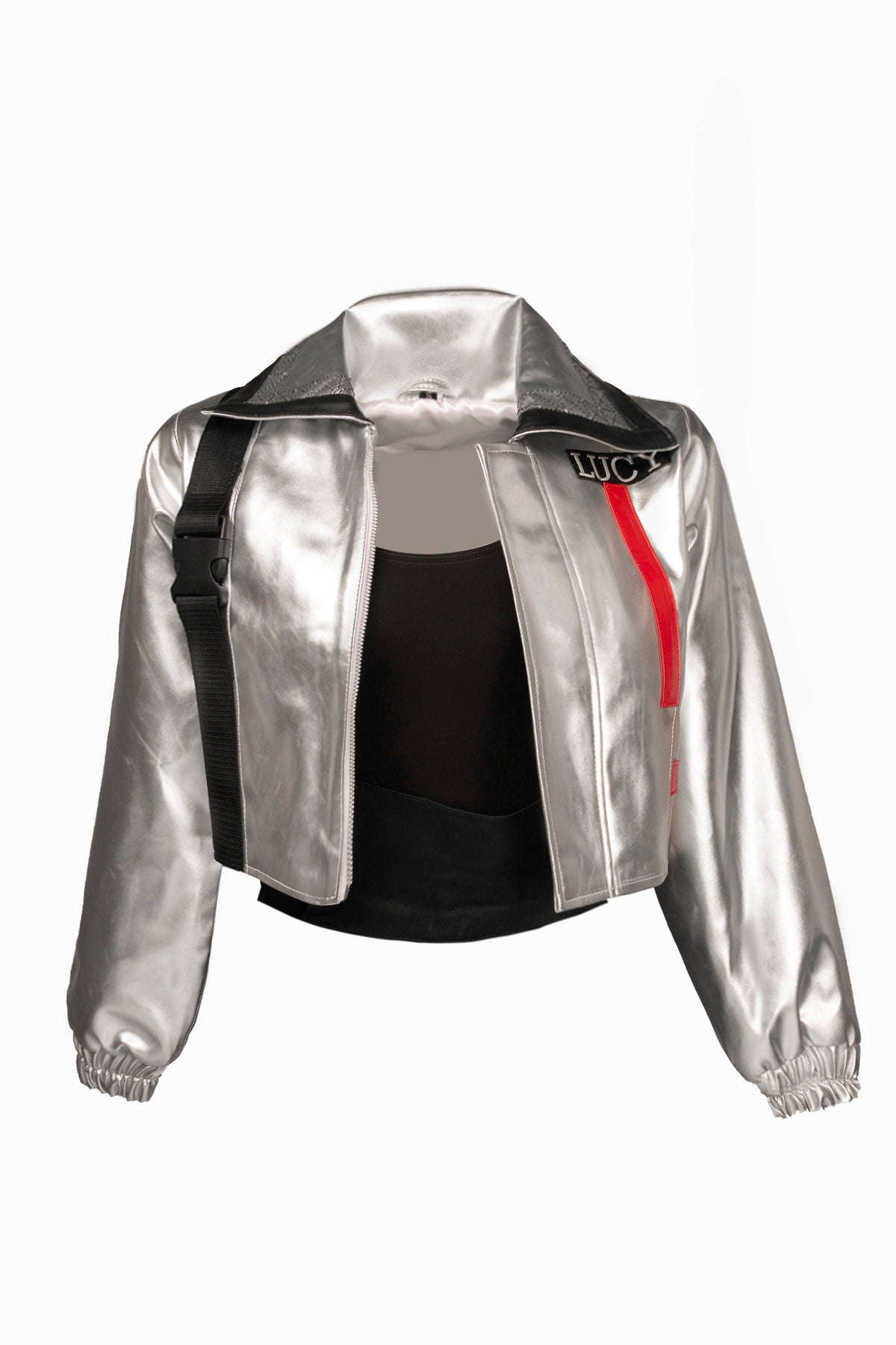 Lucy's Edgerunner Cybernetic Cosplay Jacket for Women Handcrafted by Ox and Bulls — Mac's Retro Hub