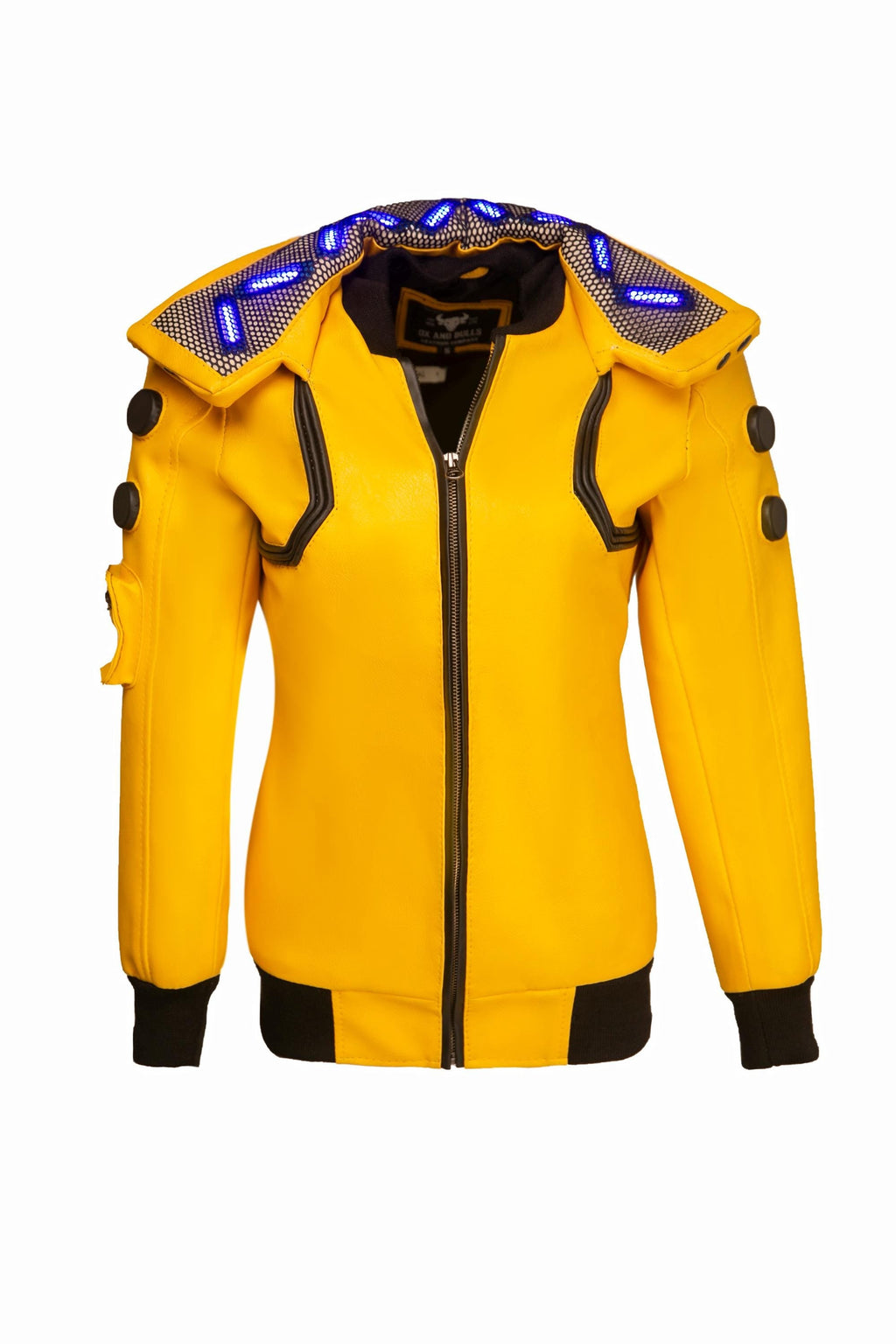 Customizable Cybernetic Maverick Jacket inspired by the Lucy Cyber-punk Jacket -Handmade Cosplay- Make your — Mac's Retro Hub - photo 3