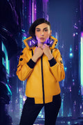 Customizable Cybernetic Maverick Jacket inspired by the Lucy Cyber-punk Jacket -Handmade Cosplay- Make your — Mac's Retro Hub