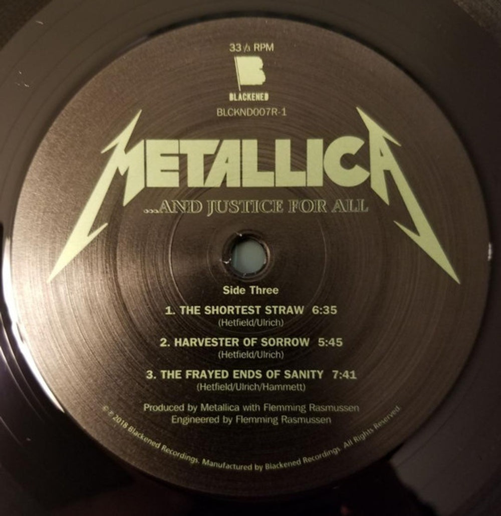 Metallica – ...And Justice For All: Remastered (2-LP Vinyl)