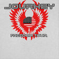 Journey Freedom Tour America ash grey t-shirt