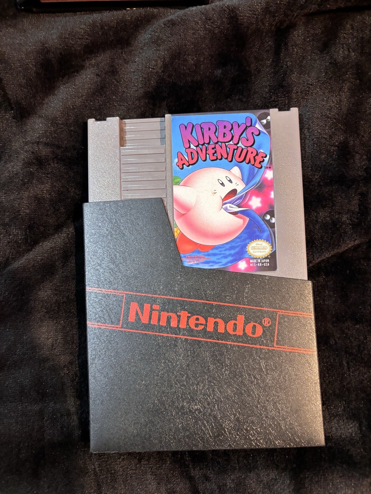 Kirby's Adventure for Nintendo NES authentic cartridge