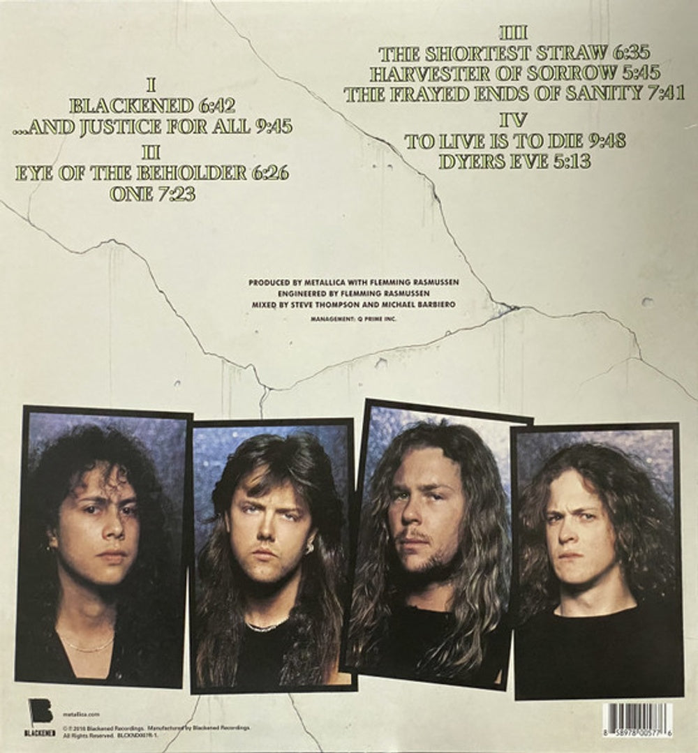 Metallica – ...And Justice For All: Remastered (2-LP Vinyl)