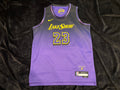 Nike Los Angeles Lakers LeBron James Lake Show City Edition jersey front