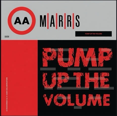 M/A/R/R/S — Pump Up The Volume 12" single