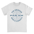 Pan Am Flying Around the World white t-shirt